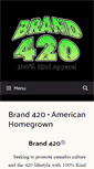 Mobile Screenshot of brand420.com
